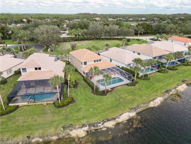 Newly painted and carpeted, this popular Kingfisher model is on Shadow Wood Country Club in Florida - for sale on GolfHomes.com, golf home, golf lot