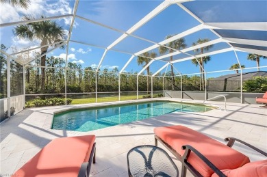 Newly painted and carpeted, this popular Kingfisher model is on Shadow Wood Country Club in Florida - for sale on GolfHomes.com, golf home, golf lot