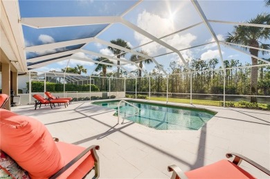 Newly painted and carpeted, this popular Kingfisher model is on Shadow Wood Country Club in Florida - for sale on GolfHomes.com, golf home, golf lot