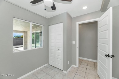 Dobson Ranch Gem! New Windows & Owned Solar! Welcome to this on Dobson Ranch Municipal Golf Course in Arizona - for sale on GolfHomes.com, golf home, golf lot