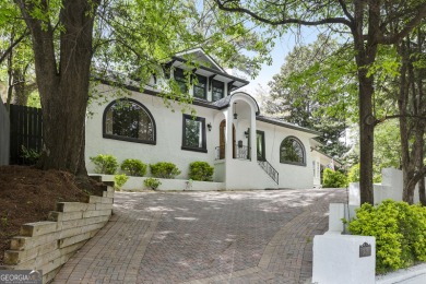 Exquisite 2-story Mediterranean style residence overlooking the on Ansley Golf Club At Mid-Town in Georgia - for sale on GolfHomes.com, golf home, golf lot