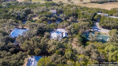 Nestled in a serene setting, this classic rustic home in the on Canyon Lake Golf Club in Texas - for sale on GolfHomes.com, golf home, golf lot