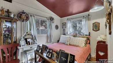 Nestled in a serene setting, this classic rustic home in the on Canyon Lake Golf Club in Texas - for sale on GolfHomes.com, golf home, golf lot