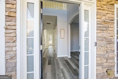 Welcome to this stunning two-story home nestled on a quiet on Creekside Golf and Country Club in Georgia - for sale on GolfHomes.com, golf home, golf lot