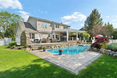 Welcome to One Schoolhouse Court!
This impeccable stone facade on Pine Hollow Country Club in New York - for sale on GolfHomes.com, golf home, golf lot