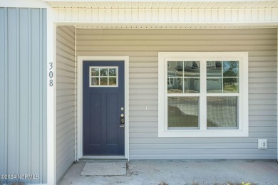 Your dream home is nearing completion in the charming, gated on Harbour Point Golf Club in North Carolina - for sale on GolfHomes.com, golf home, golf lot