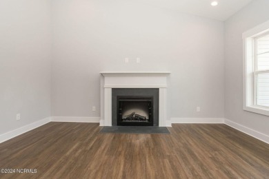 Your dream home is nearing completion in the charming, gated on Harbour Point Golf Club in North Carolina - for sale on GolfHomes.com, golf home, golf lot