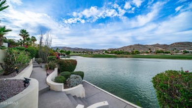 VIEWS, VIEWS VIEWS!!!! Waterfront, golf course, AND mountain on The Foothills Golf Club in Arizona - for sale on GolfHomes.com, golf home, golf lot