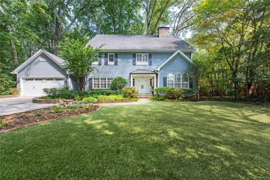 Picture perfect and meticulously maintained traditional home on on North Fulton Golf Course in Georgia - for sale on GolfHomes.com, golf home, golf lot