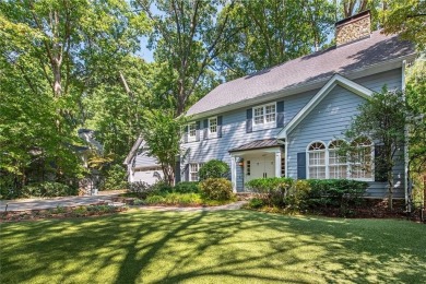 Picture perfect and meticulously maintained traditional home on on North Fulton Golf Course in Georgia - for sale on GolfHomes.com, golf home, golf lot