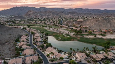 VIEWS, VIEWS VIEWS!!!! Waterfront, golf course, AND mountain on The Foothills Golf Club in Arizona - for sale on GolfHomes.com, golf home, golf lot