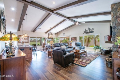 LOCATION, LOCATION, LOCATION. This extended, remodeled on Tuscany Falls At Pebble Creek in Arizona - for sale on GolfHomes.com, golf home, golf lot