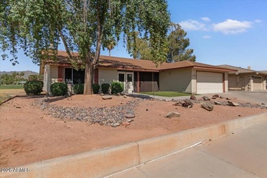 Beautifully situated on the 13th green of the scenic Ahwatukee on Ahwatukee Country Club in Arizona - for sale on GolfHomes.com, golf home, golf lot