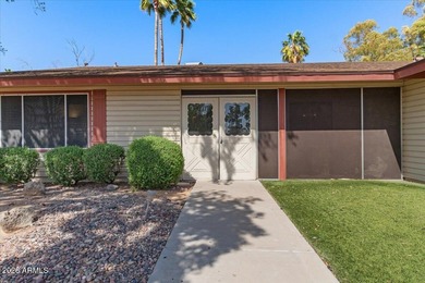 Beautifully situated on the 13th green of the scenic Ahwatukee on Ahwatukee Country Club in Arizona - for sale on GolfHomes.com, golf home, golf lot