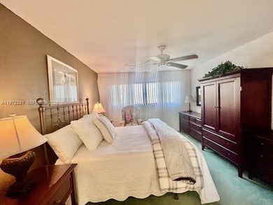 Beautiful corner unit1 bedroom 1 bath, first floor.  concrete on Ocean Village Golf Course in Florida - for sale on GolfHomes.com, golf home, golf lot