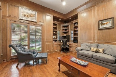 Elegant custom-built French Country home by Hawkins-Welwood sits on Preston Trail Golf Club in Texas - for sale on GolfHomes.com, golf home, golf lot