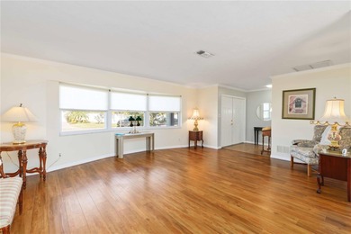 Experience quintessential Florida living in this spacious on Village Green Golf Club of Sarasota in Florida - for sale on GolfHomes.com, golf home, golf lot