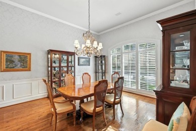 Elegant custom-built French Country home by Hawkins-Welwood sits on Preston Trail Golf Club in Texas - for sale on GolfHomes.com, golf home, golf lot