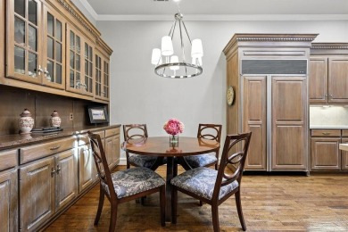 Elegant custom-built French Country home by Hawkins-Welwood sits on Preston Trail Golf Club in Texas - for sale on GolfHomes.com, golf home, golf lot
