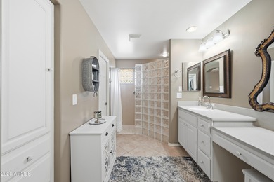 A dream kitchen awaits you in this 1989 SF, 2 bedroom, plus den on Sunland Springs Golf Course  in Arizona - for sale on GolfHomes.com, golf home, golf lot