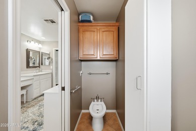 A dream kitchen awaits you in this 1989 SF, 2 bedroom, plus den on Sunland Springs Golf Course  in Arizona - for sale on GolfHomes.com, golf home, golf lot