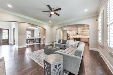 Move in just in time to enjoy the neighborhood's festive on Marietta Country Club in Georgia - for sale on GolfHomes.com, golf home, golf lot