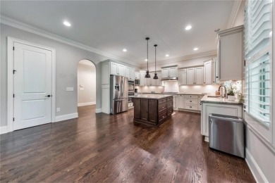 Move in just in time to enjoy the neighborhood's festive on Marietta Country Club in Georgia - for sale on GolfHomes.com, golf home, golf lot