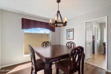 Extremely clean and well-maintained, this single-story block on Sun City Lakes West and East in Arizona - for sale on GolfHomes.com, golf home, golf lot