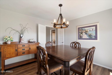 Extremely clean and well-maintained, this single-story block on Sun City Lakes West and East in Arizona - for sale on GolfHomes.com, golf home, golf lot