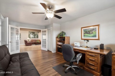 Extremely clean and well-maintained, this single-story block on Sun City Lakes West and East in Arizona - for sale on GolfHomes.com, golf home, golf lot