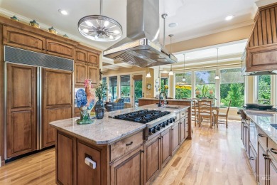 A beautiful French Normandy style former Parade Home that backs on BanBury Golf Club in Idaho - for sale on GolfHomes.com, golf home, golf lot
