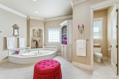A beautiful French Normandy style former Parade Home that backs on BanBury Golf Club in Idaho - for sale on GolfHomes.com, golf home, golf lot