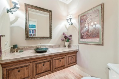 A beautiful French Normandy style former Parade Home that backs on BanBury Golf Club in Idaho - for sale on GolfHomes.com, golf home, golf lot