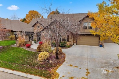 Beautiful Custom Single-Level Home in Highly Desired Carriage on Hunters Point Golf Club in ID - for sale on GolfHomes.com, golf home, golf lot