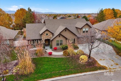 Beautiful Custom Single-Level Home in Highly Desired Carriage on Hunters Point Golf Club in ID - for sale on GolfHomes.com, golf home, golf lot