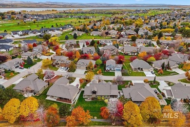 Beautiful Custom Single-Level Home in Highly Desired Carriage on Hunters Point Golf Club in ID - for sale on GolfHomes.com, golf home, golf lot