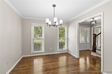 Welcome to this beautiful two-story, 4-bedroom, 2.5-bath home on Baywood Golf Club in North Carolina - for sale on GolfHomes.com, golf home, golf lot