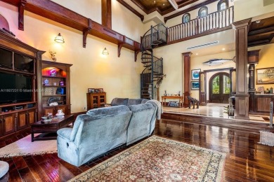 One-of-a-kind 6BD/5BA/2HB Mediterranean Redland Estate on 10 on Redland Golf and Country Club in Florida - for sale on GolfHomes.com, golf home, golf lot