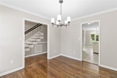 Welcome to this beautiful two-story, 4-bedroom, 2.5-bath home on Baywood Golf Club in North Carolina - for sale on GolfHomes.com, golf home, golf lot