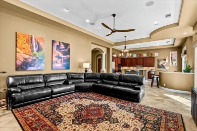 Enjoy the desert lifestyle in this stunning South-facing view on Mission Hills Golf Club in California - for sale on GolfHomes.com, golf home, golf lot