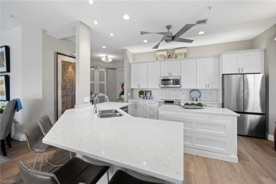 Corner end-unit, second-floor coach home filled with natural on Windstar on Naples Bay in Florida - for sale on GolfHomes.com, golf home, golf lot