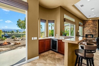 Enjoy the desert lifestyle in this stunning South-facing view on Mission Hills Golf Club in California - for sale on GolfHomes.com, golf home, golf lot