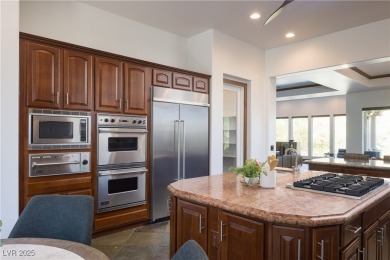 Ultra-private single-story home in The Ridges! This golf-course on Bears Best Las Vegas Golf Club in Nevada - for sale on GolfHomes.com, golf home, golf lot