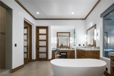 Ultra-private single-story home in The Ridges! This golf-course on Bears Best Las Vegas Golf Club in Nevada - for sale on GolfHomes.com, golf home, golf lot