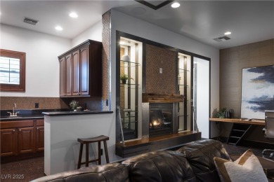 Ultra-private single-story home in The Ridges! This golf-course on Bears Best Las Vegas Golf Club in Nevada - for sale on GolfHomes.com, golf home, golf lot