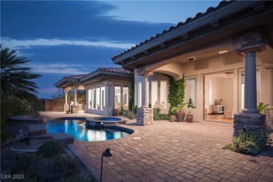 Ultra-private single-story home in The Ridges! This golf-course on Bears Best Las Vegas Golf Club in Nevada - for sale on GolfHomes.com, golf home, golf lot