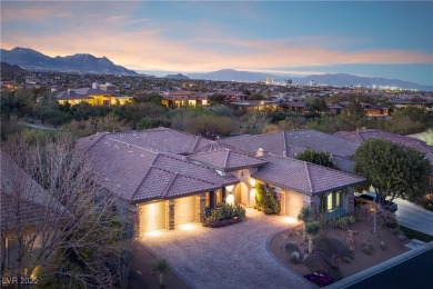 Ultra-private single-story home in The Ridges! This golf-course on Bears Best Las Vegas Golf Club in Nevada - for sale on GolfHomes.com, golf home, golf lot