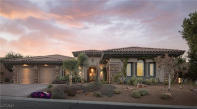 Ultra-private single-story home in The Ridges! This golf-course on Bears Best Las Vegas Golf Club in Nevada - for sale on GolfHomes.com, golf home, golf lot