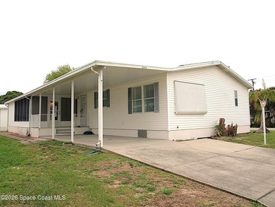 Brand New Roof To Be Installed On This 'Homes of Merit' Double on Barefoot Bay Golf Course in Florida - for sale on GolfHomes.com, golf home, golf lot