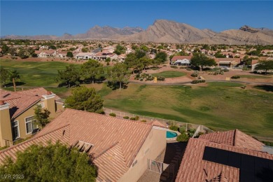 PRIVATE POOL ON THE GOLF COURSE WITH MOUNTAIN VIEWS- This on Highland Falls Golf Club in Nevada - for sale on GolfHomes.com, golf home, golf lot